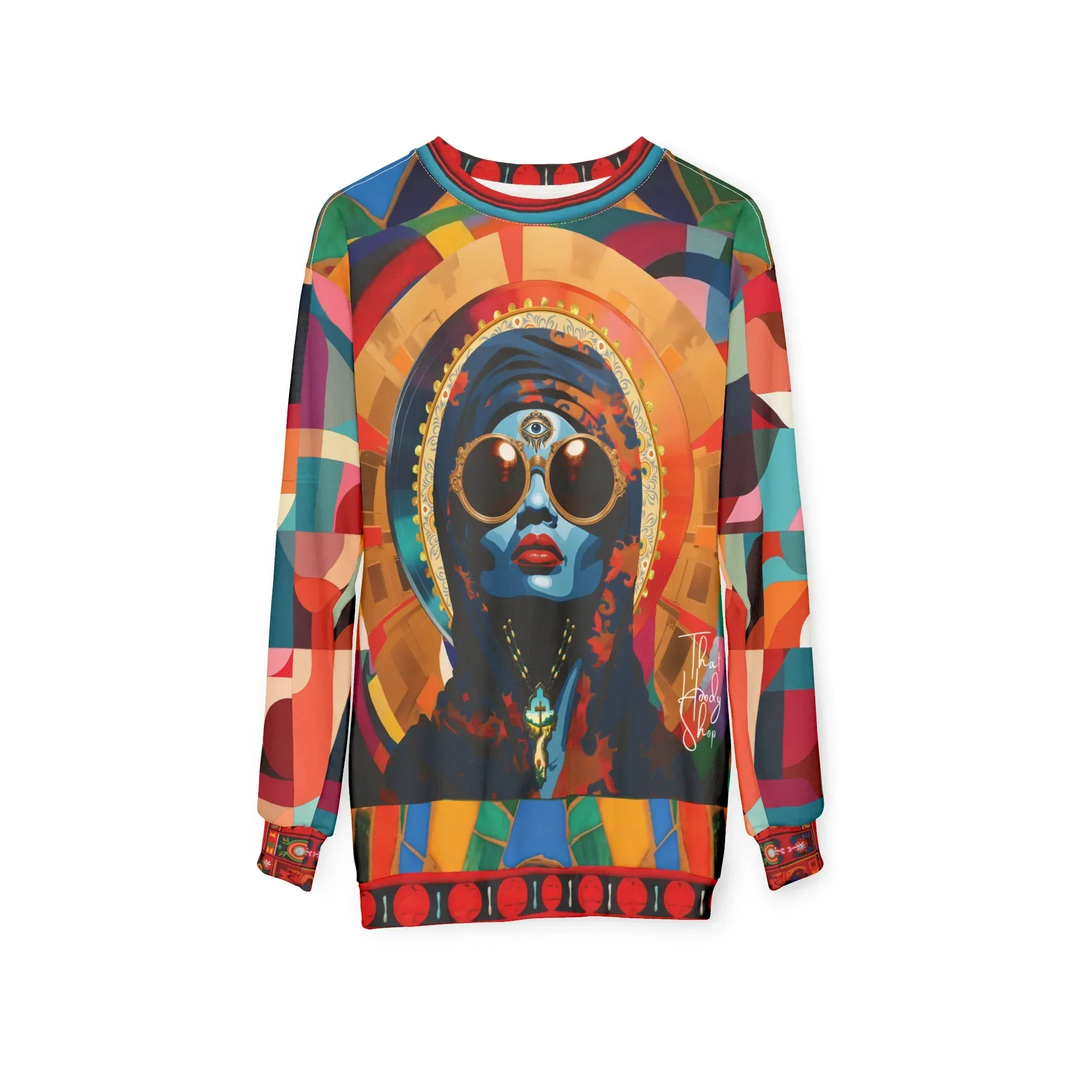 Holy Divinity Black Madonna Unisex Sweatshirt (Gold Label)