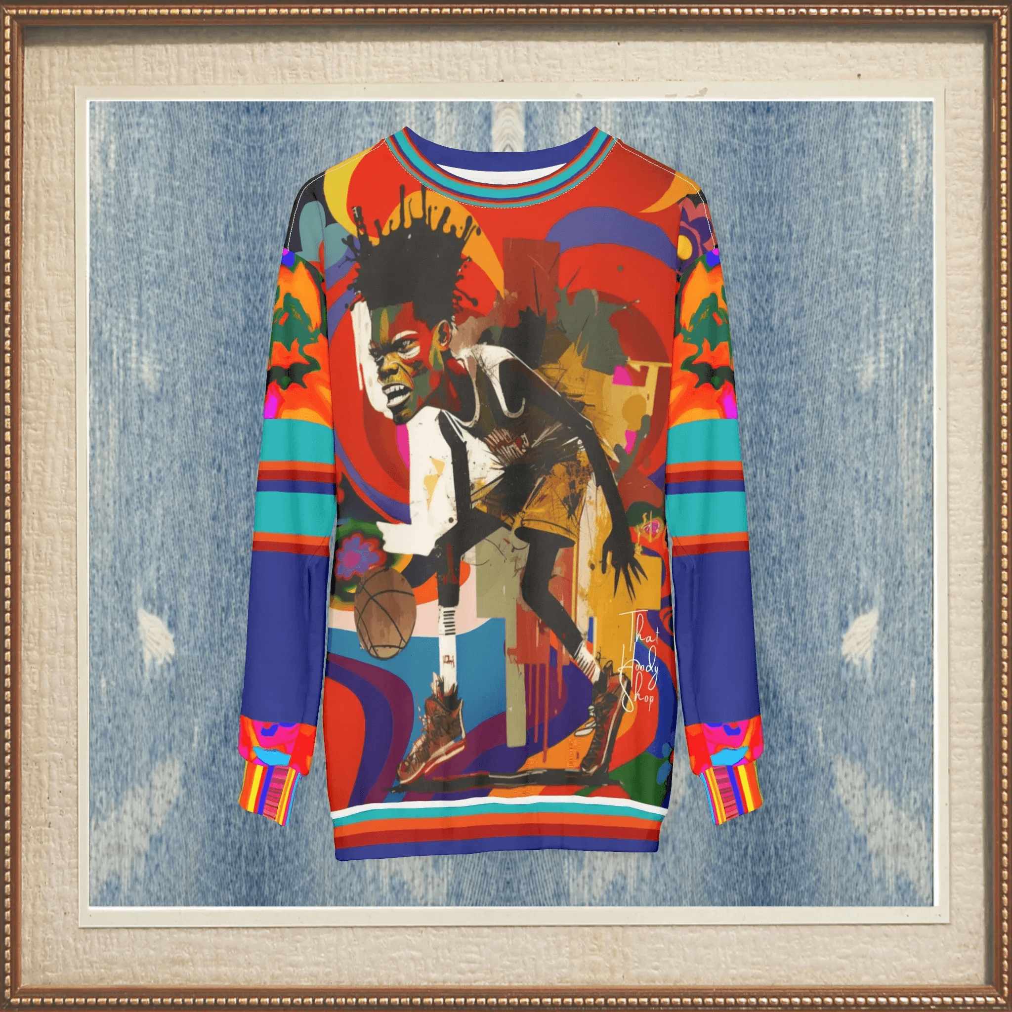 Hoop Life Stuyvesant Graffiti Unisex Sweatshirt (Gold Label)