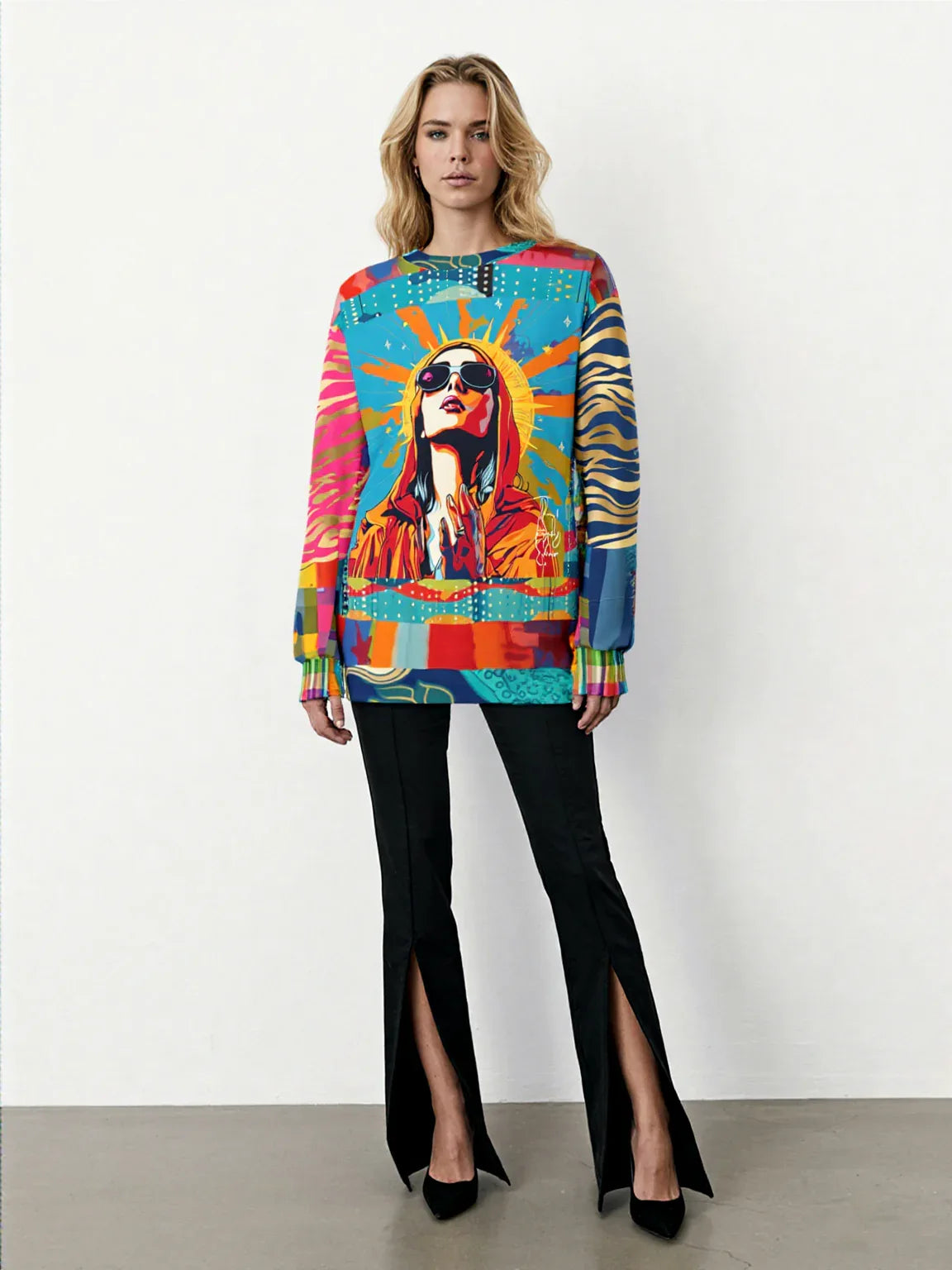 How She Shines - Golden Halo Unisex Sweatshirt (Gold Label)