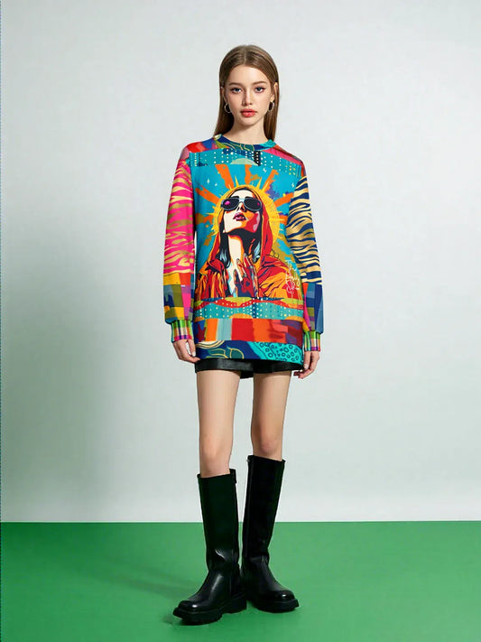 How She Shines - Golden Halo Unisex Sweatshirt (Gold Label)