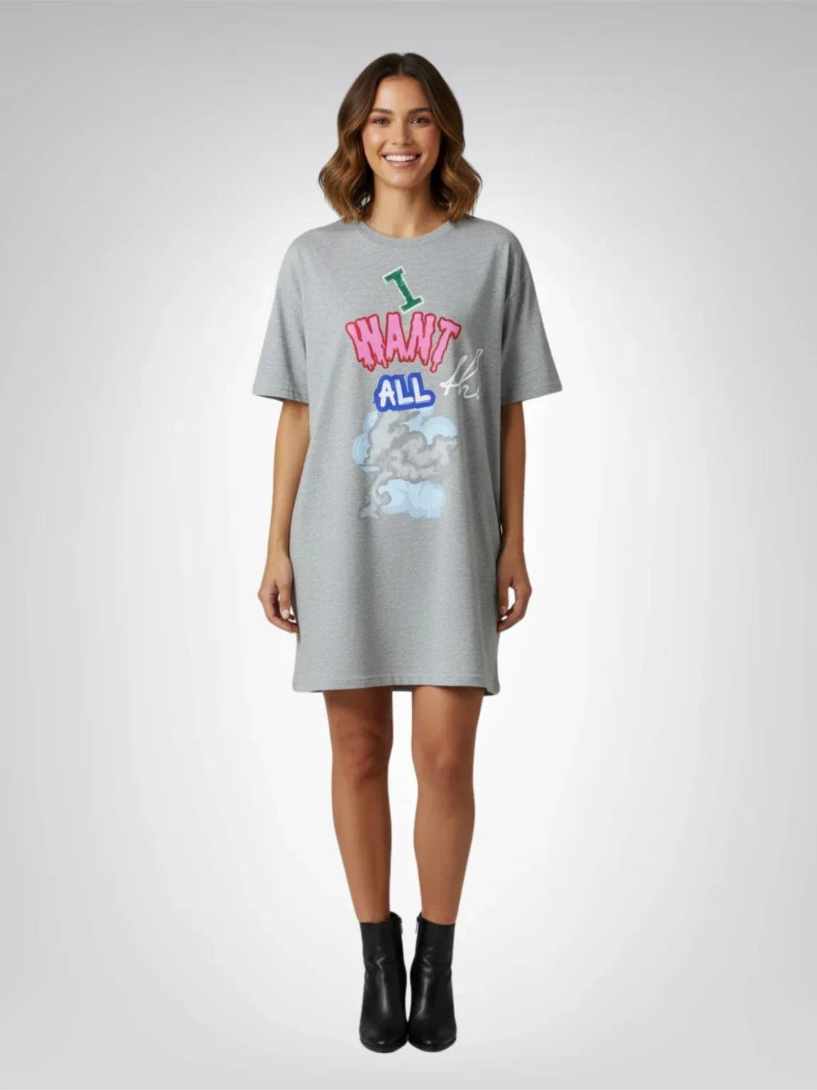 I Want All the Smoke Heavyweight Unisex Tee