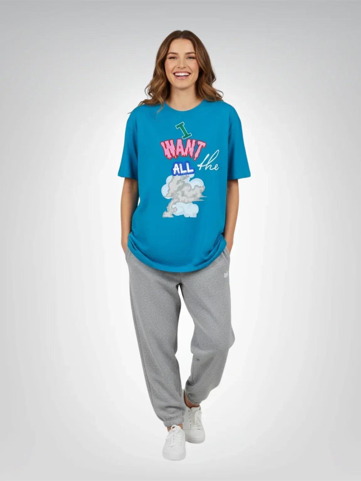 I Want All the Smoke Heavyweight Unisex Tee