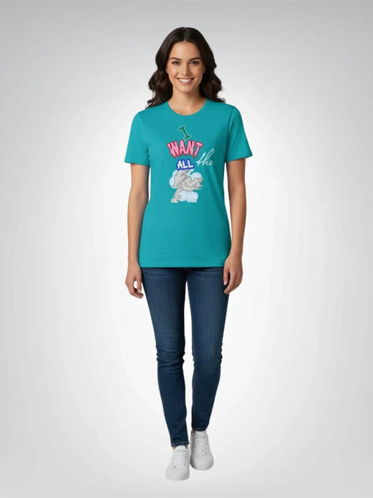I Want All the Smoke Heavyweight Unisex Tee