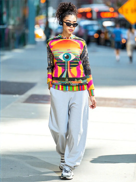 If You Knew What I Could See You'd RUN Unisex Sweatshirt (Gold Label)