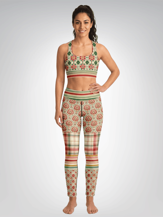 Jaipur Floral Garden Padded Sports Bra