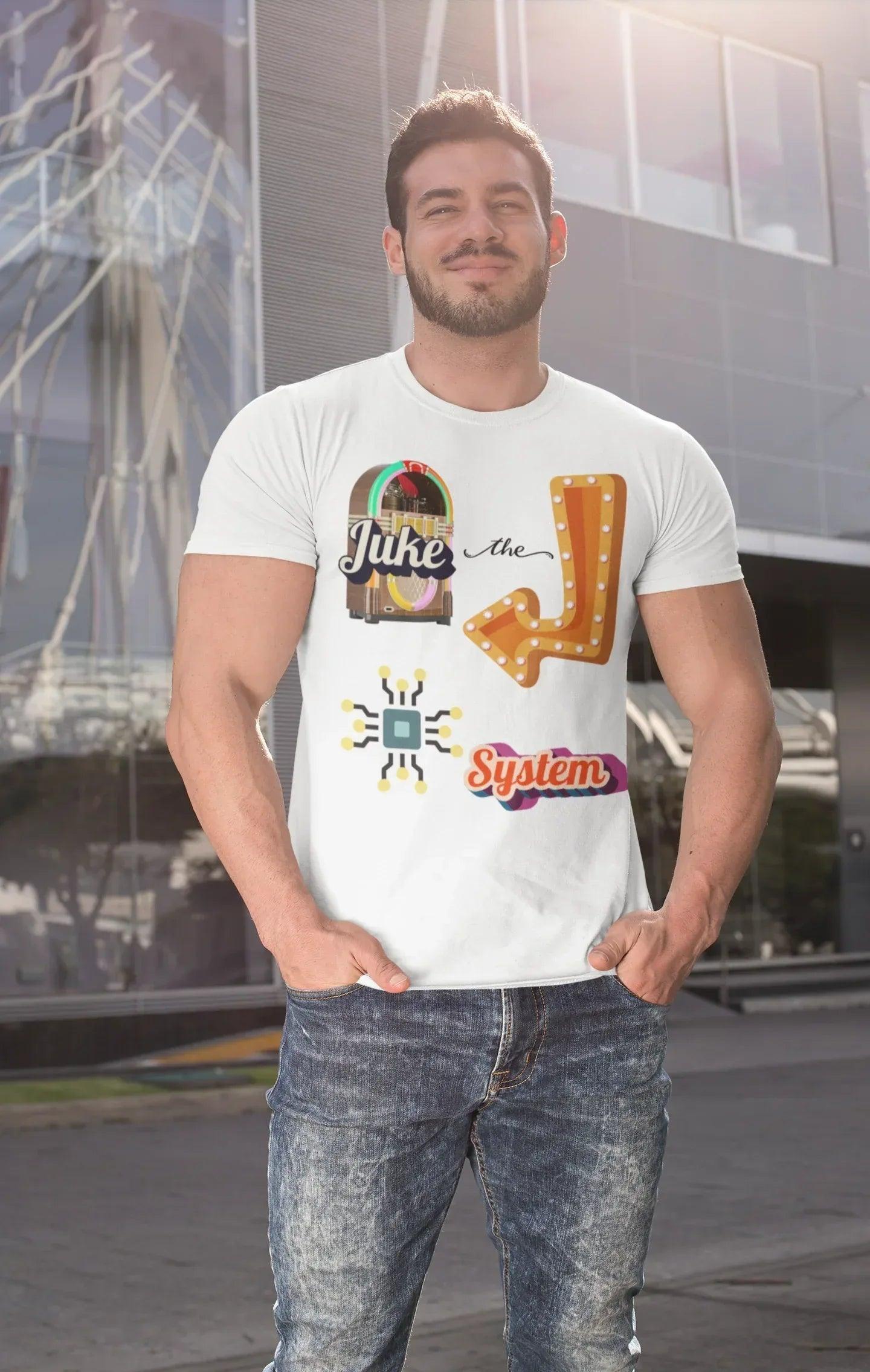 Juke the System Heavyweight Unisex Tee