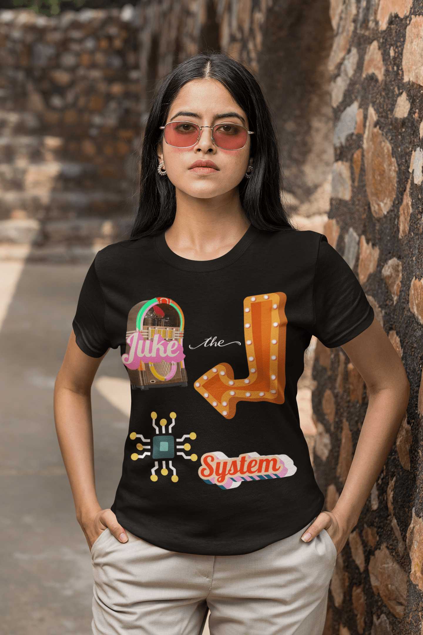 Juke the System Heavyweight Unisex Tee
