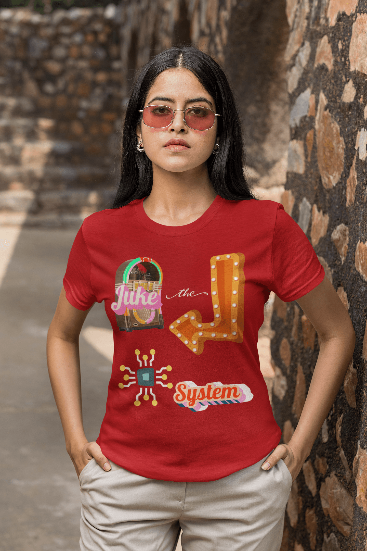 Juke the System Heavyweight Unisex Tee