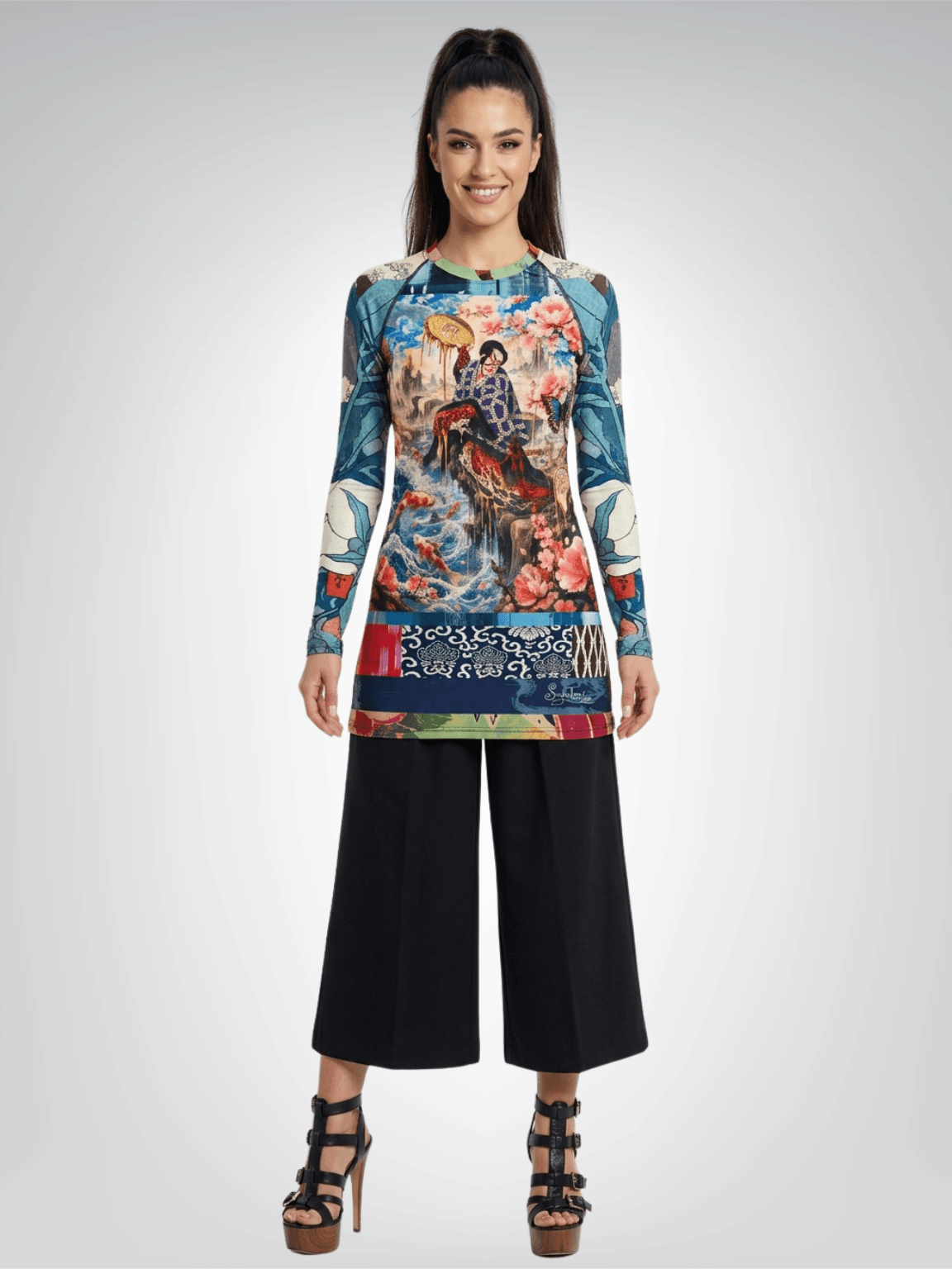 Kabuki in Golden Seascape Women&