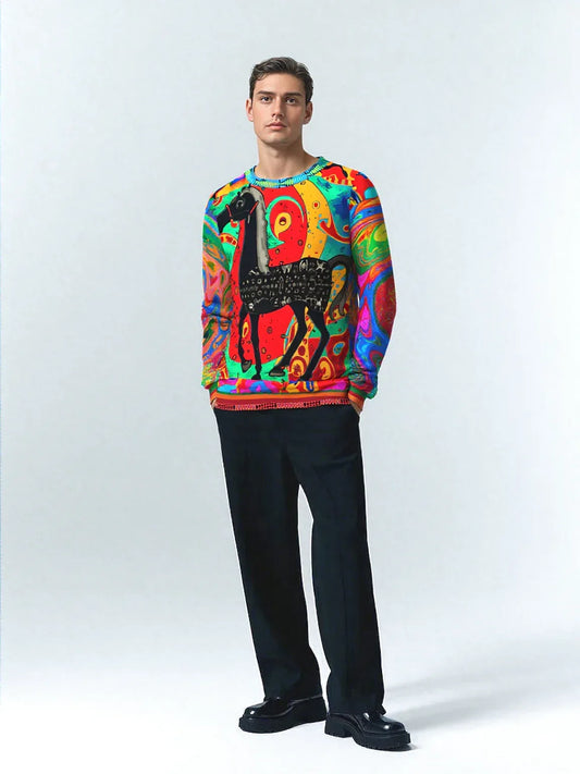 King Maximillian Horsey Unisex Sweatshirt (Gold Label)