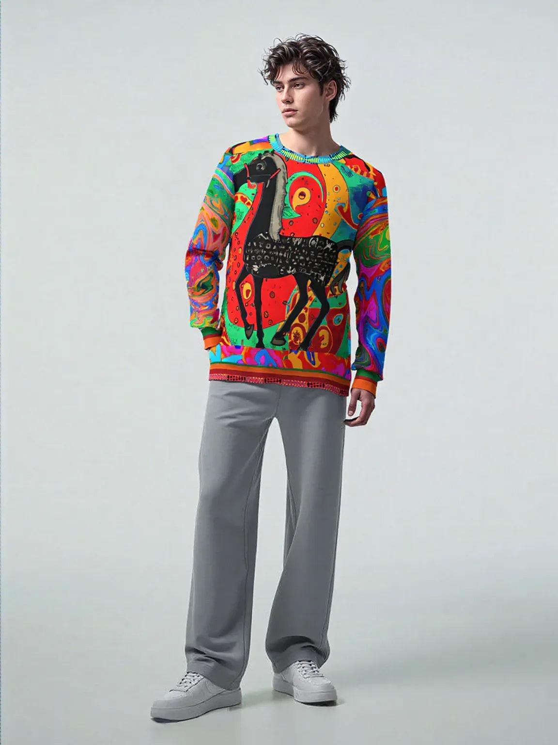 King Maximillian Horsey Unisex Sweatshirt (Gold Label)