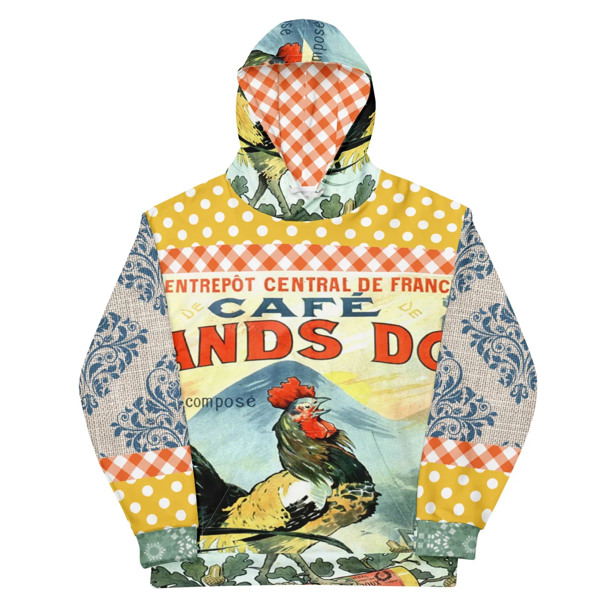 Le Gaulois French Rooster Unisex Hoodie