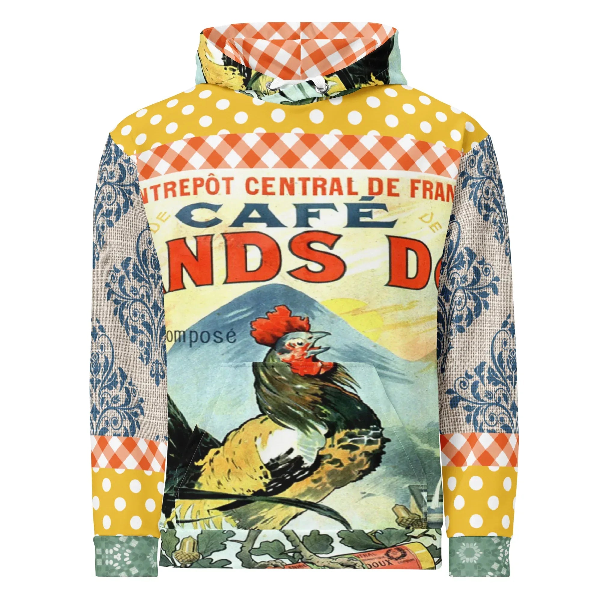 Le Gaulois French Rooster Unisex Hoodie