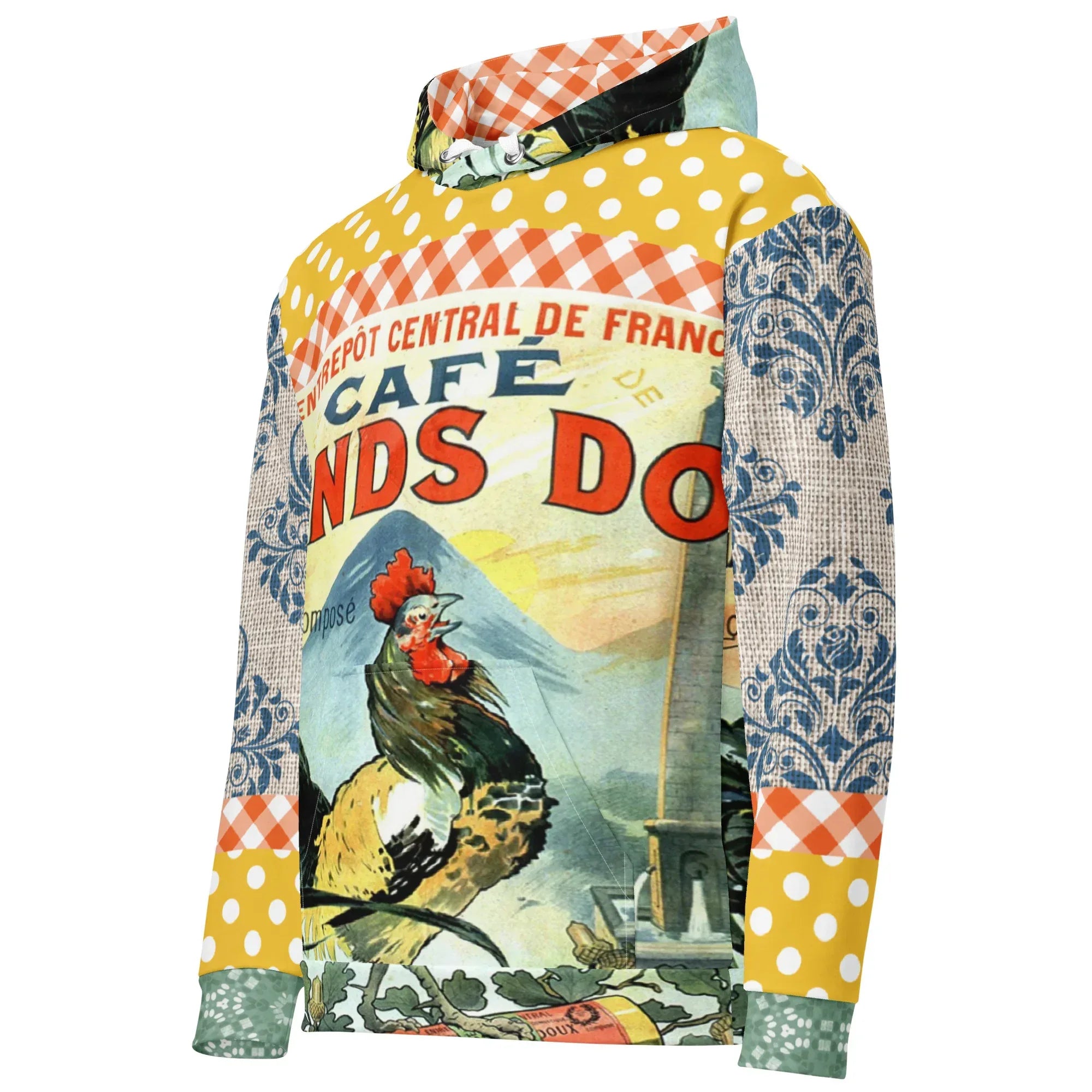 Le Gaulois French Rooster Unisex Hoodie