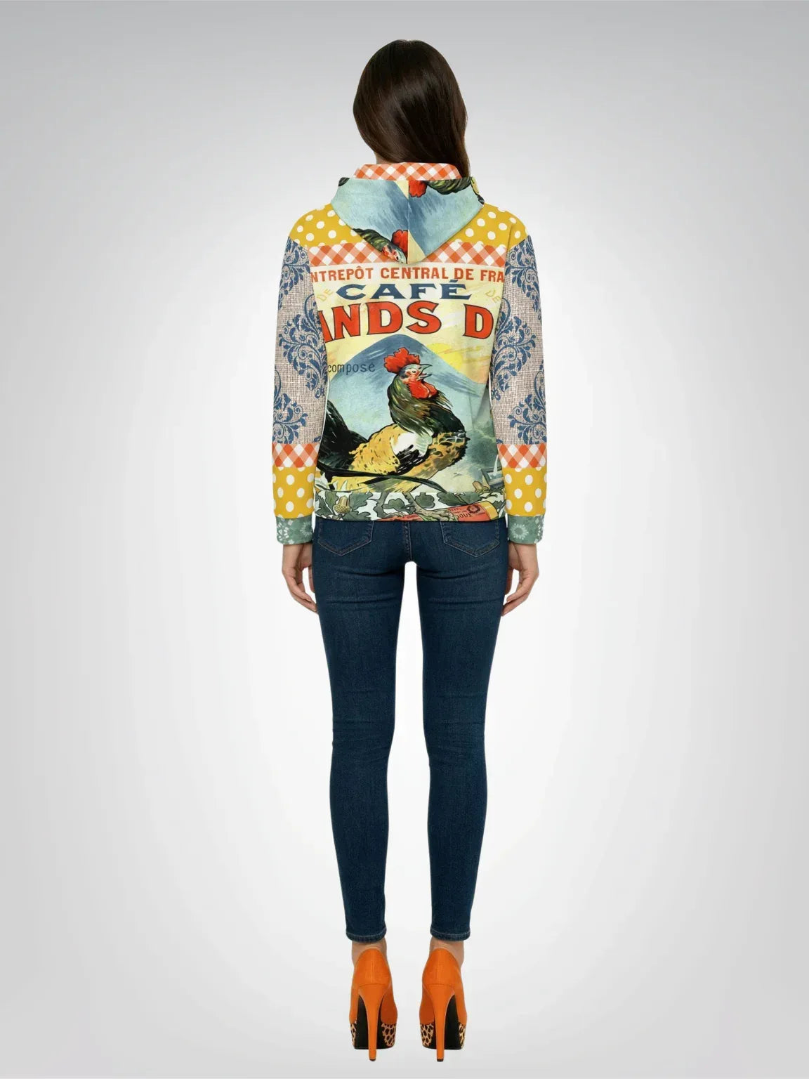 Le Gaulois French Rooster Unisex Hoodie