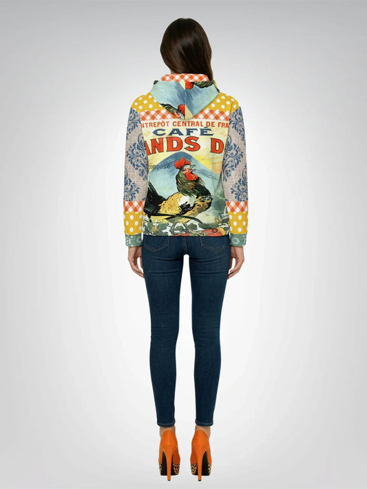 Le Gaulois French Rooster Unisex Hoodie