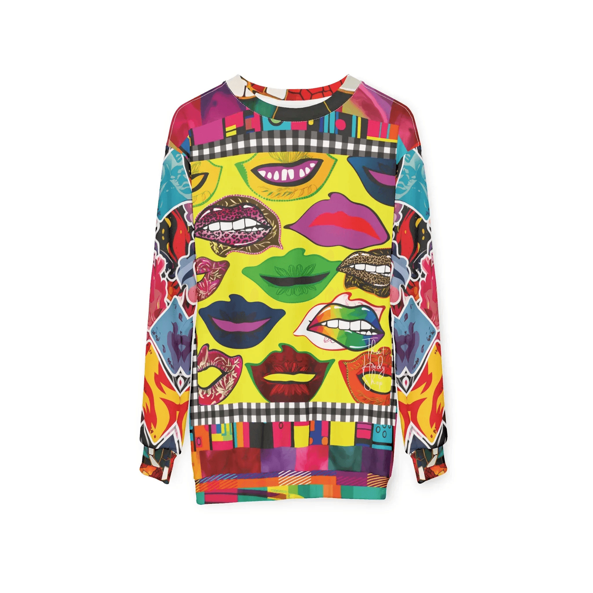 Lips on Display Unisex Sweatshirt (Gold Label)