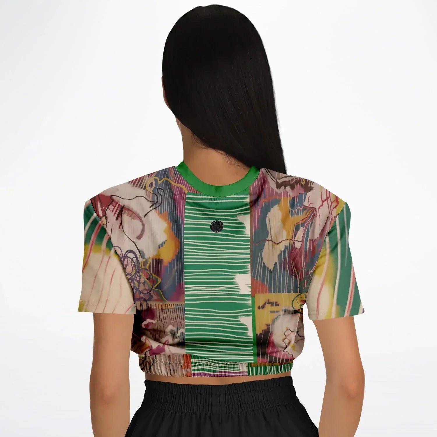 Live from Philadelphia Eco-Poly Short Sleeve Cropped Pullover