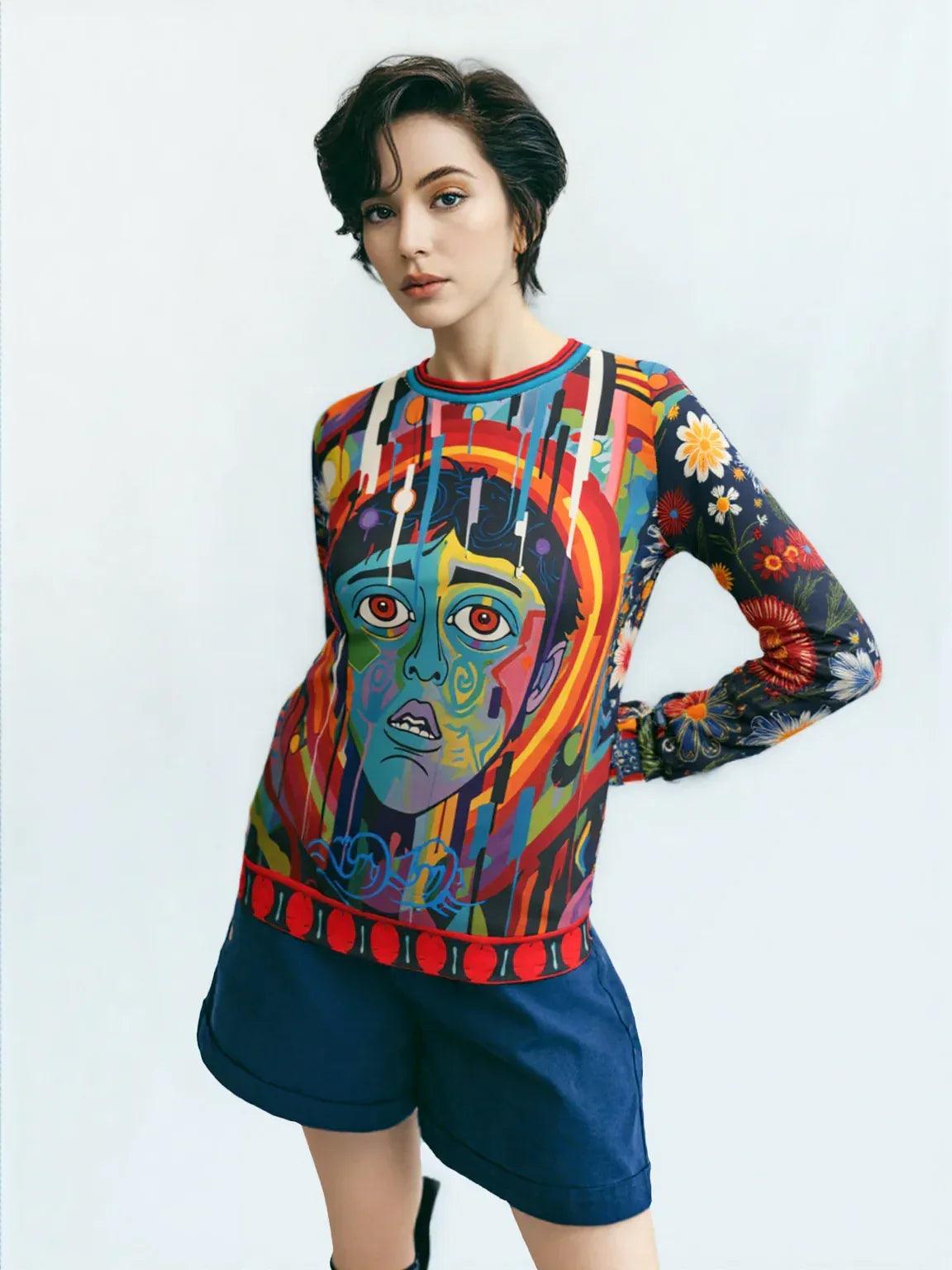 Look of Bewilderment in Palisades Unisex Sweatshirt (Gold Label)