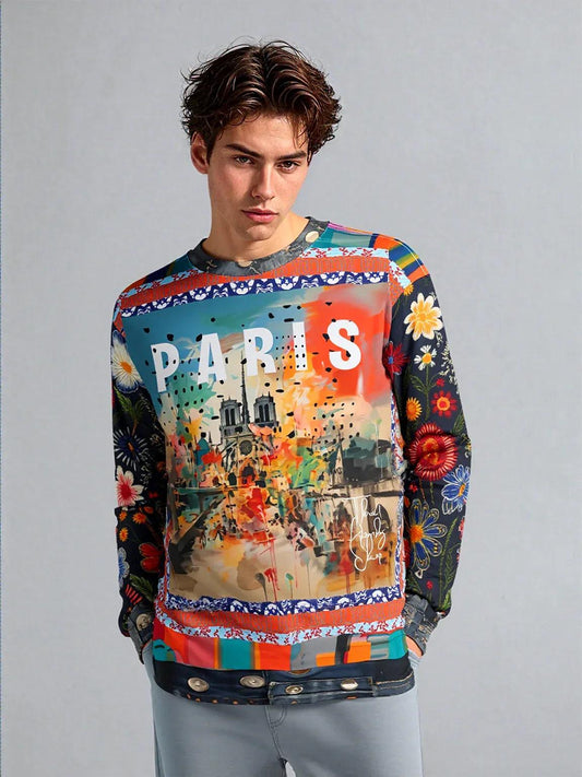 Lost at Notre Dame in Paris Unisex Sweatshirt (Gold Label)