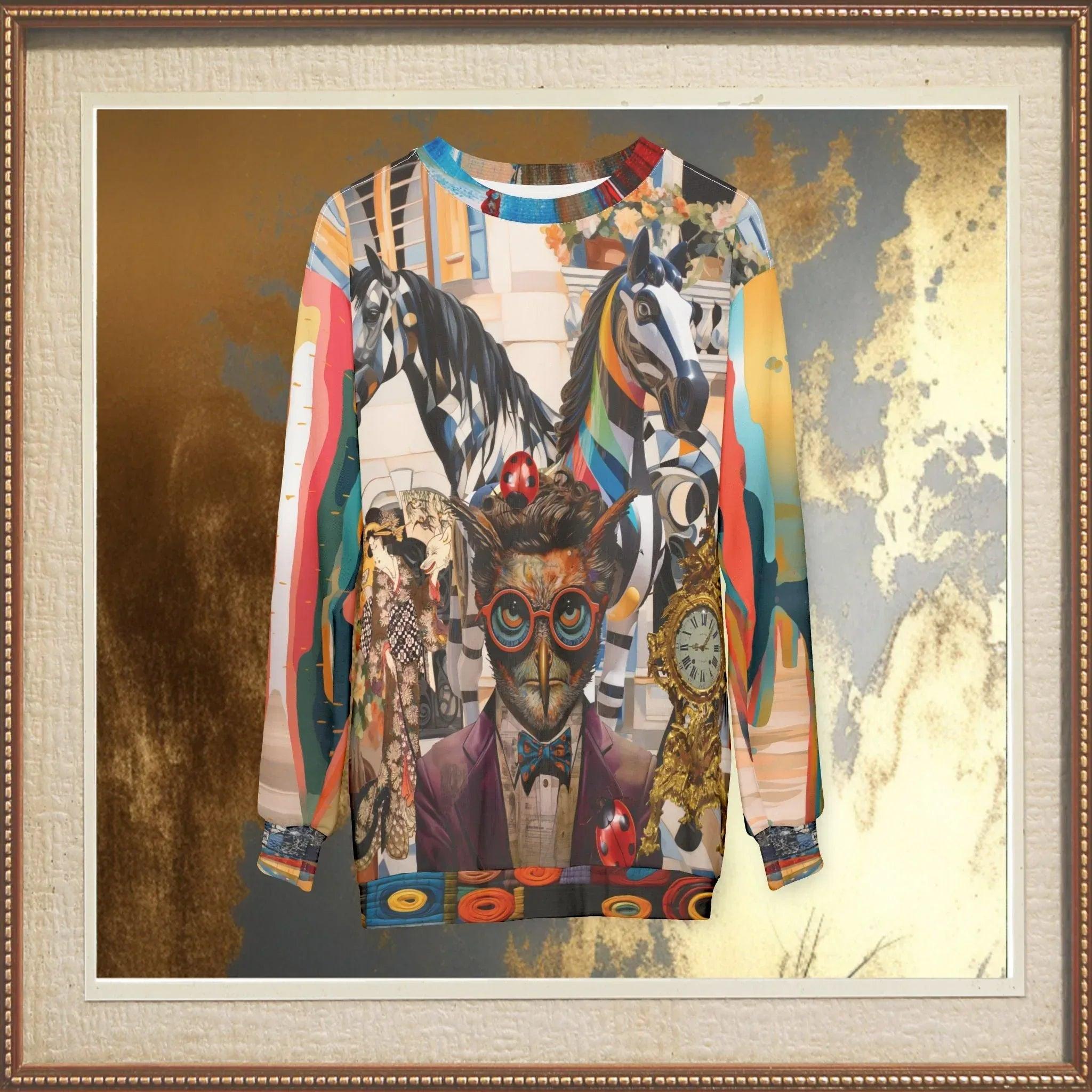 Lost in Time Art Nouveau Unisex Sweatshirt (Gold Label)