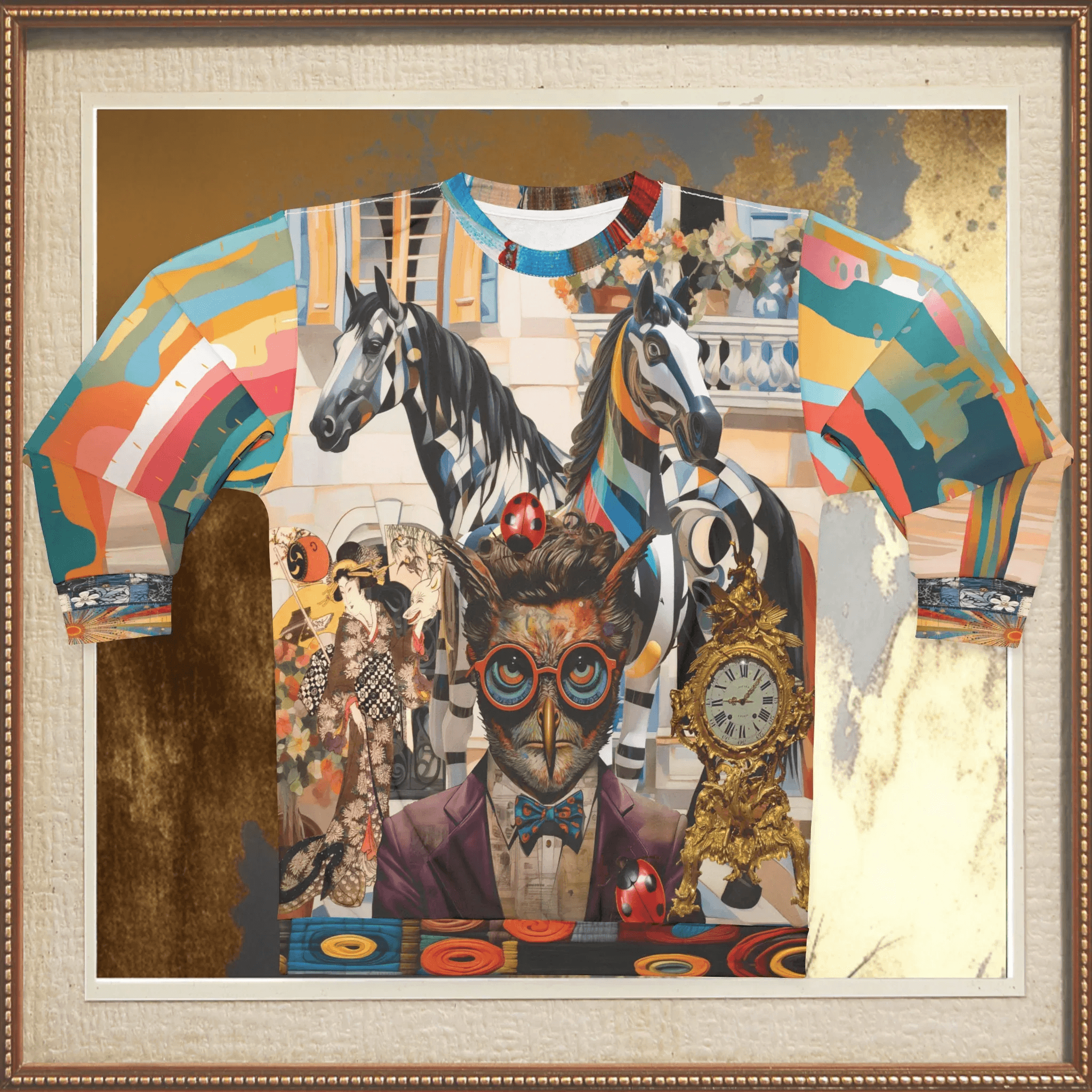Lost in Time Art Nouveau Unisex Sweatshirt (Gold Label)