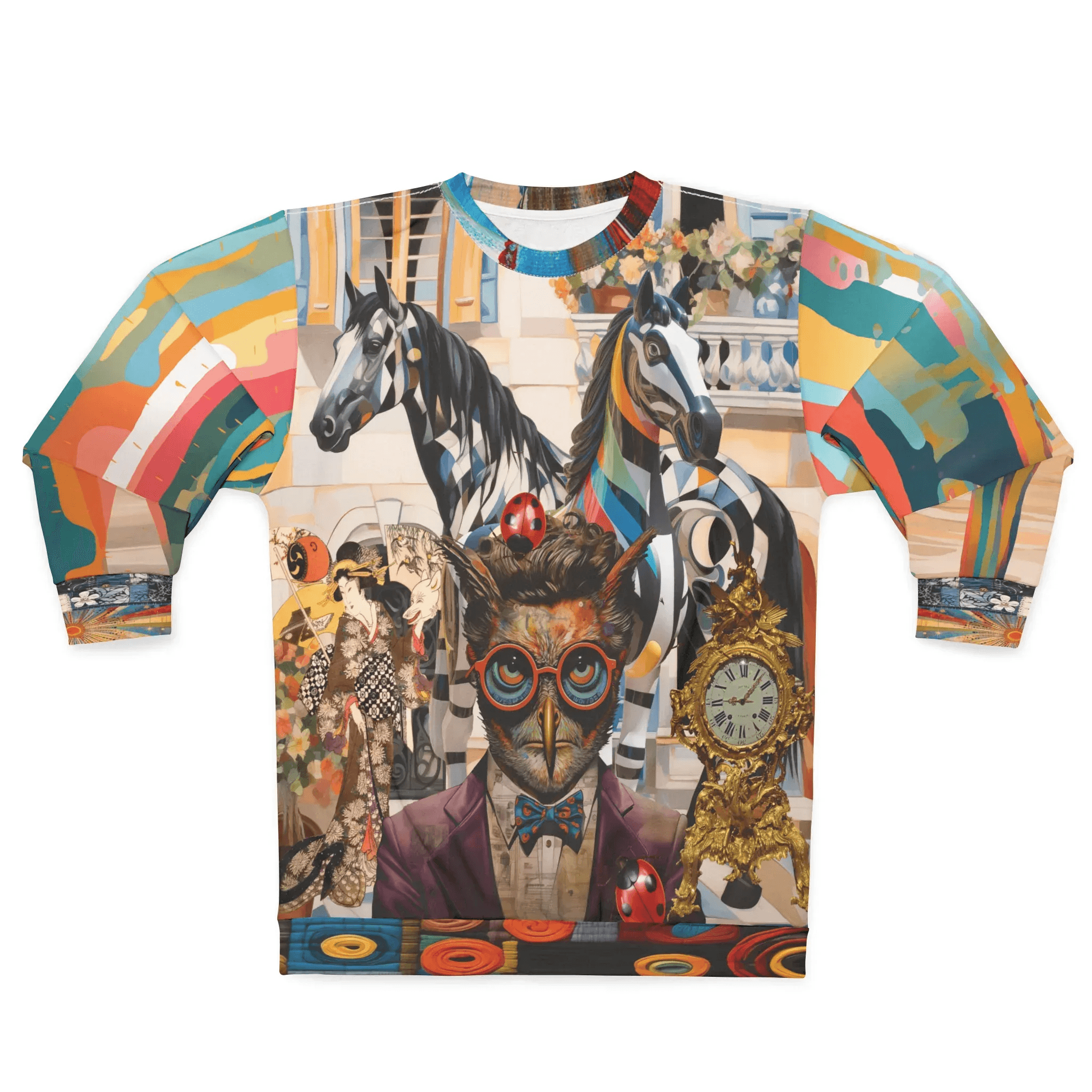 Lost in Time Art Nouveau Unisex Sweatshirt (Gold Label)