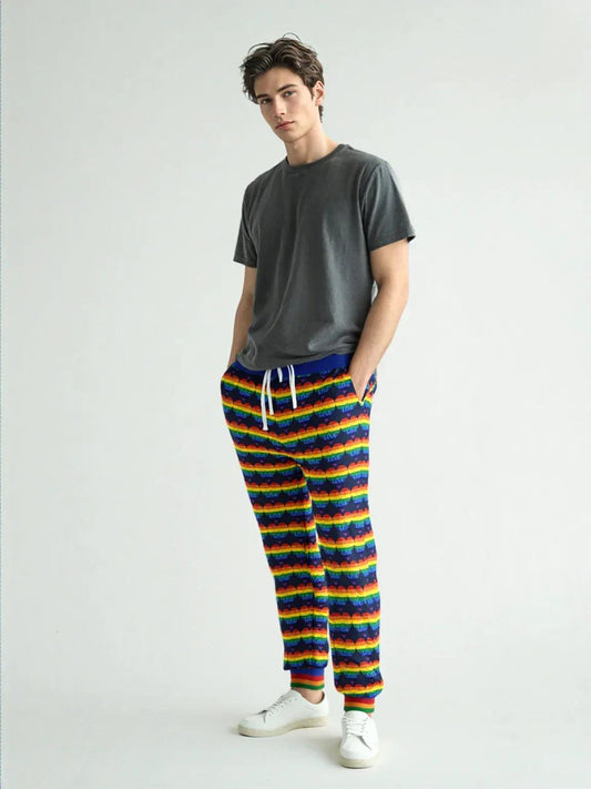 Love is Love in Sailor Navy Eco-Poly Unisex Joggers