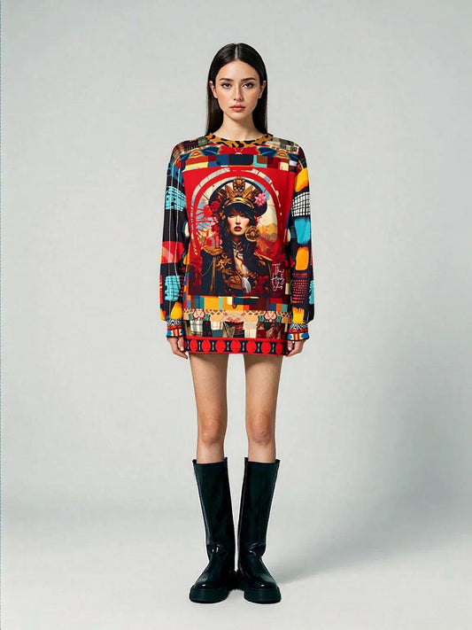 Madame Pirate of the Seven Seas Unisex Sweatshirt (Gold Label)