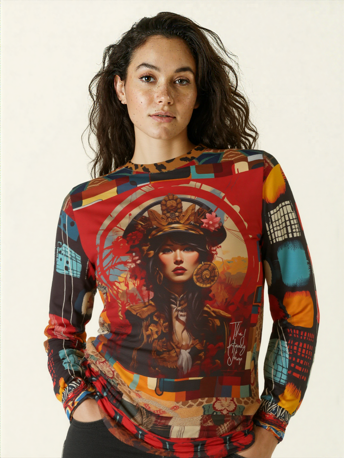 Madame Pirate of the Seven Seas Unisex Sweatshirt (Gold Label)