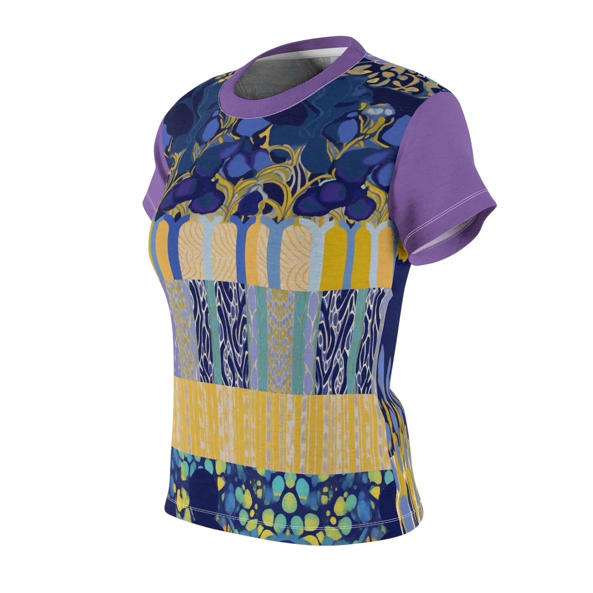 Mass Hypnosis Abstract Floral AOP Women&