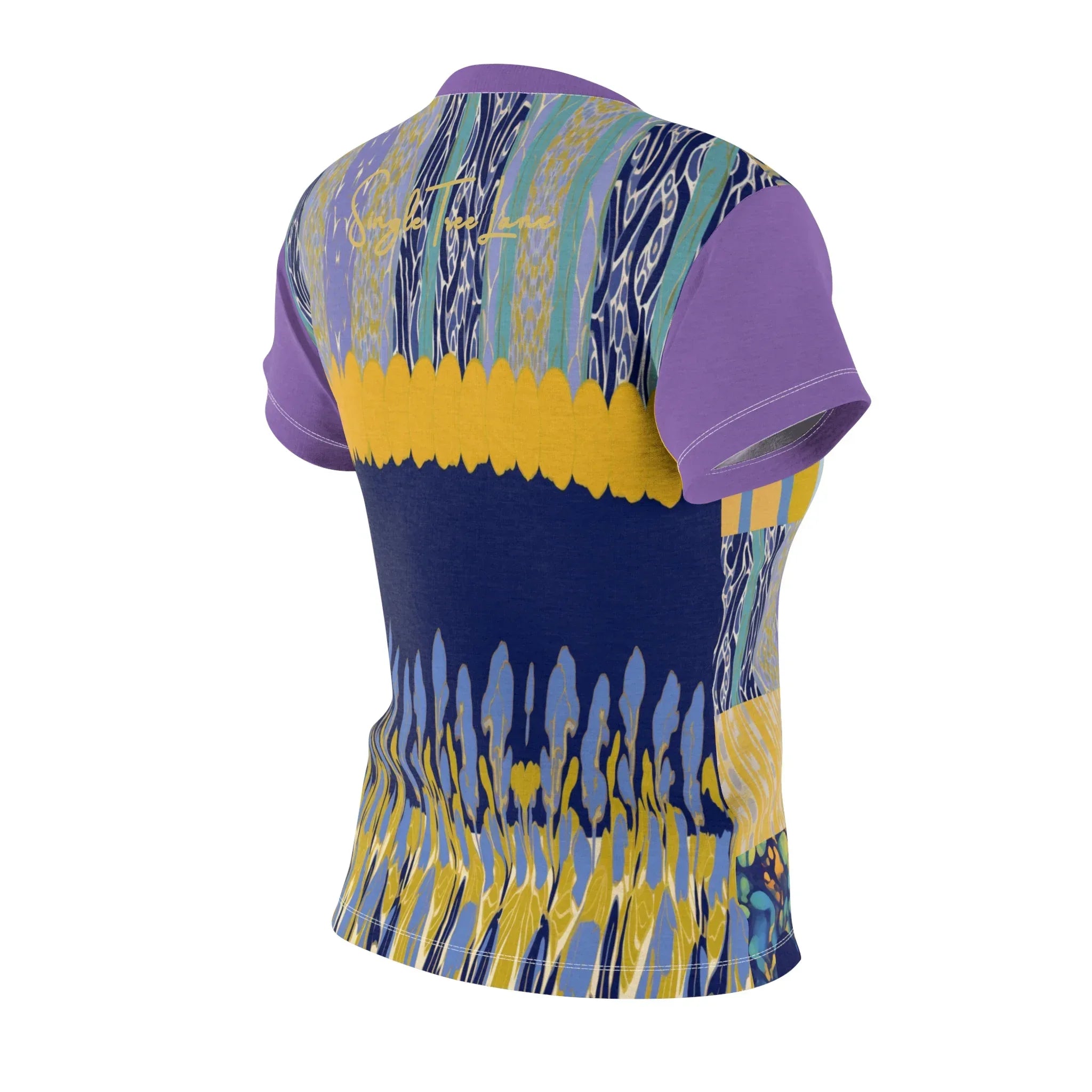 Mass Hypnosis Abstract Floral AOP Women&