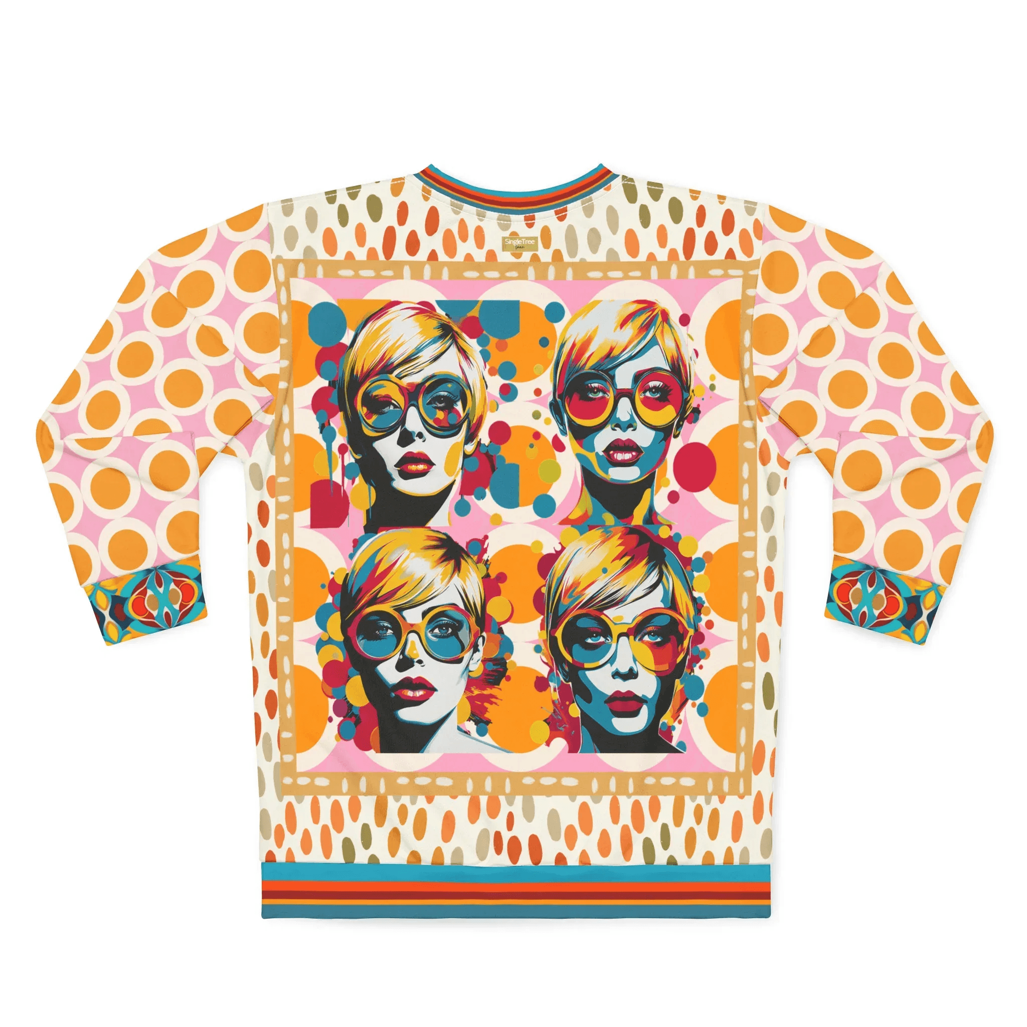 Meet Me in the Middle Pop Art Unisex Sweatshirt (Gold Label)