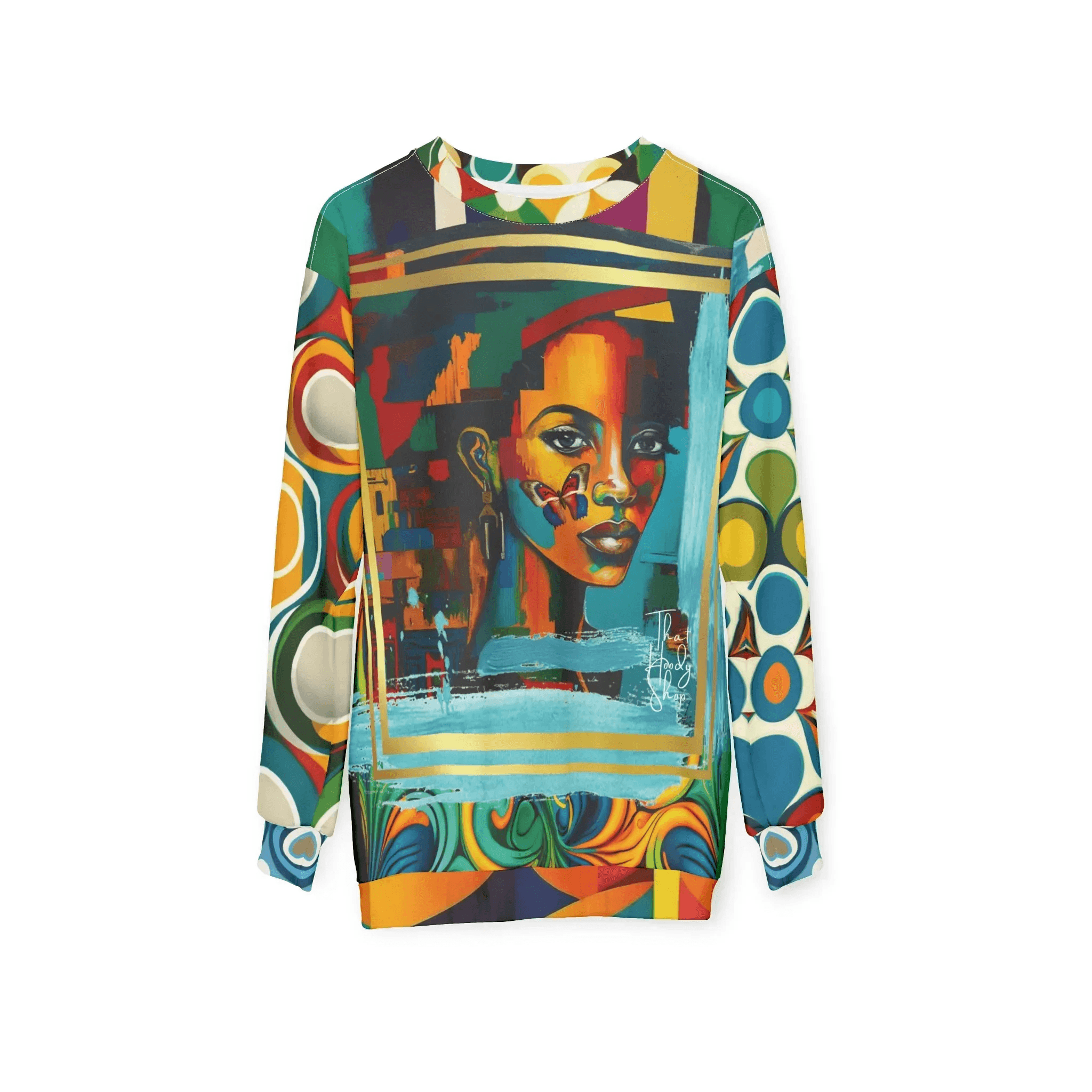 Miss Brooklyn Graffiti Art Unisex Sweatshirt (Gold Label)