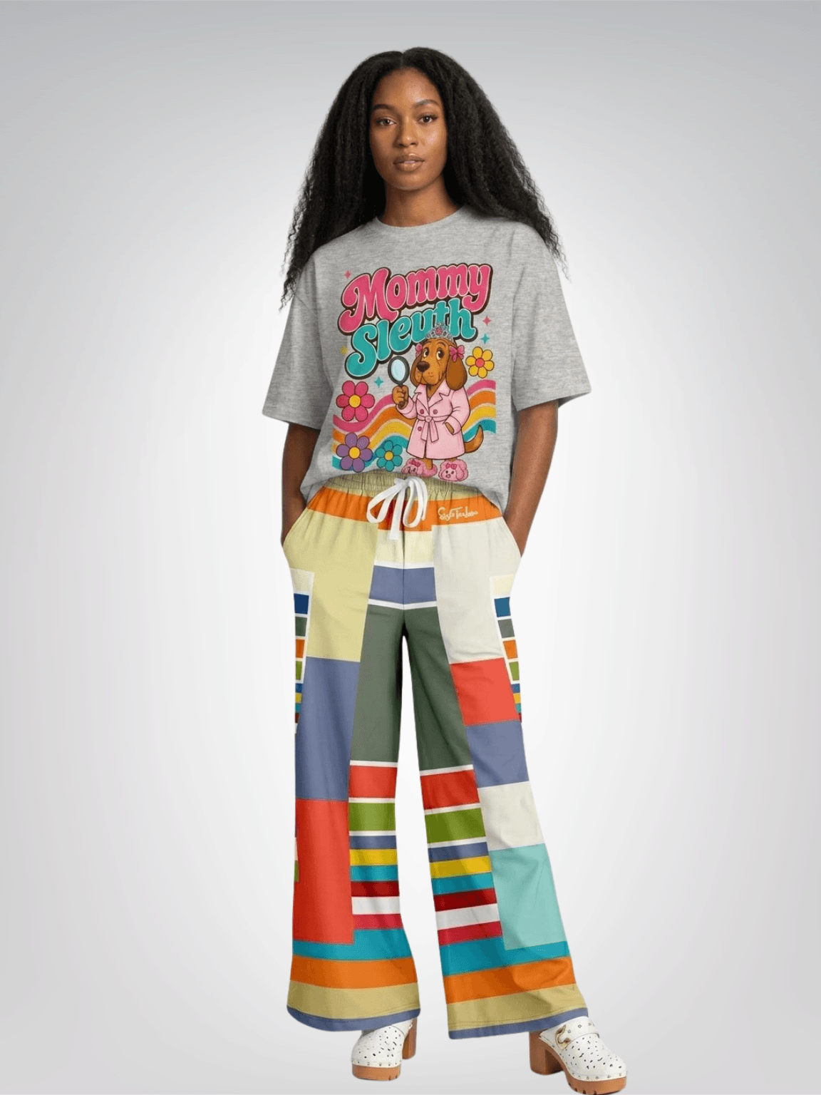 Mommy Sleuth - Dog Edition Heavyweight Unisex Tee
