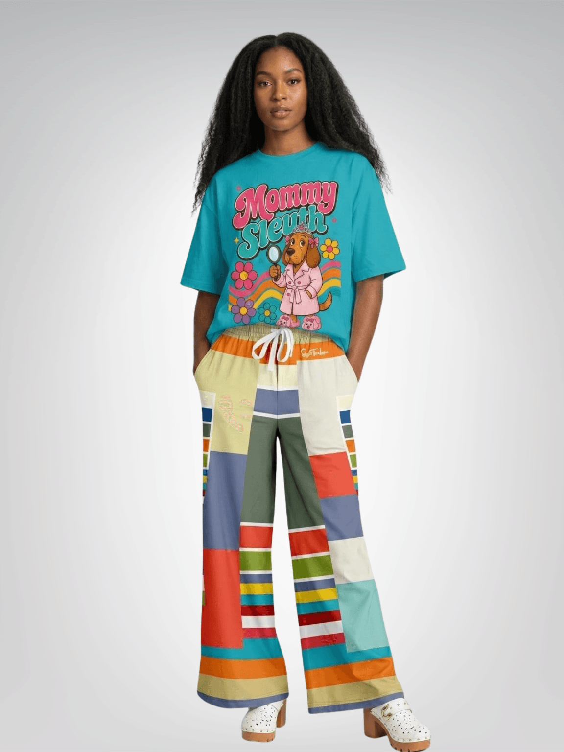Mommy Sleuth - Dog Edition Heavyweight Unisex Tee