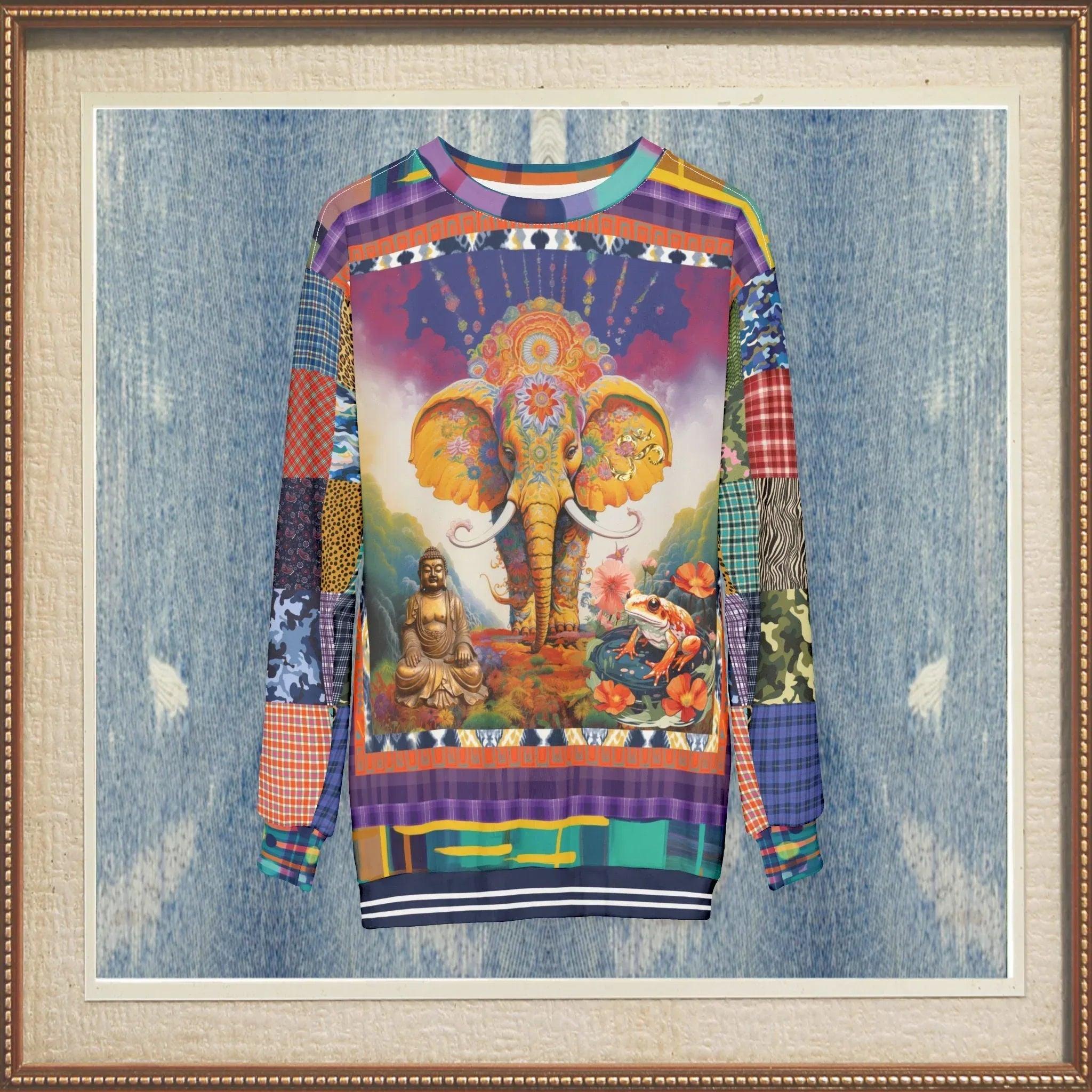 The Most Decorated Elephant Unisex Sweatshirt (Gold Label)