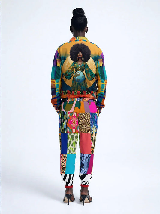 Mother of Mankind Earth Mama Unisex Eco-Poly Track Jacket