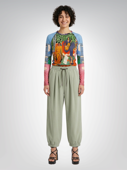 Music on the Terrace Women's Rash Guard - Matisse