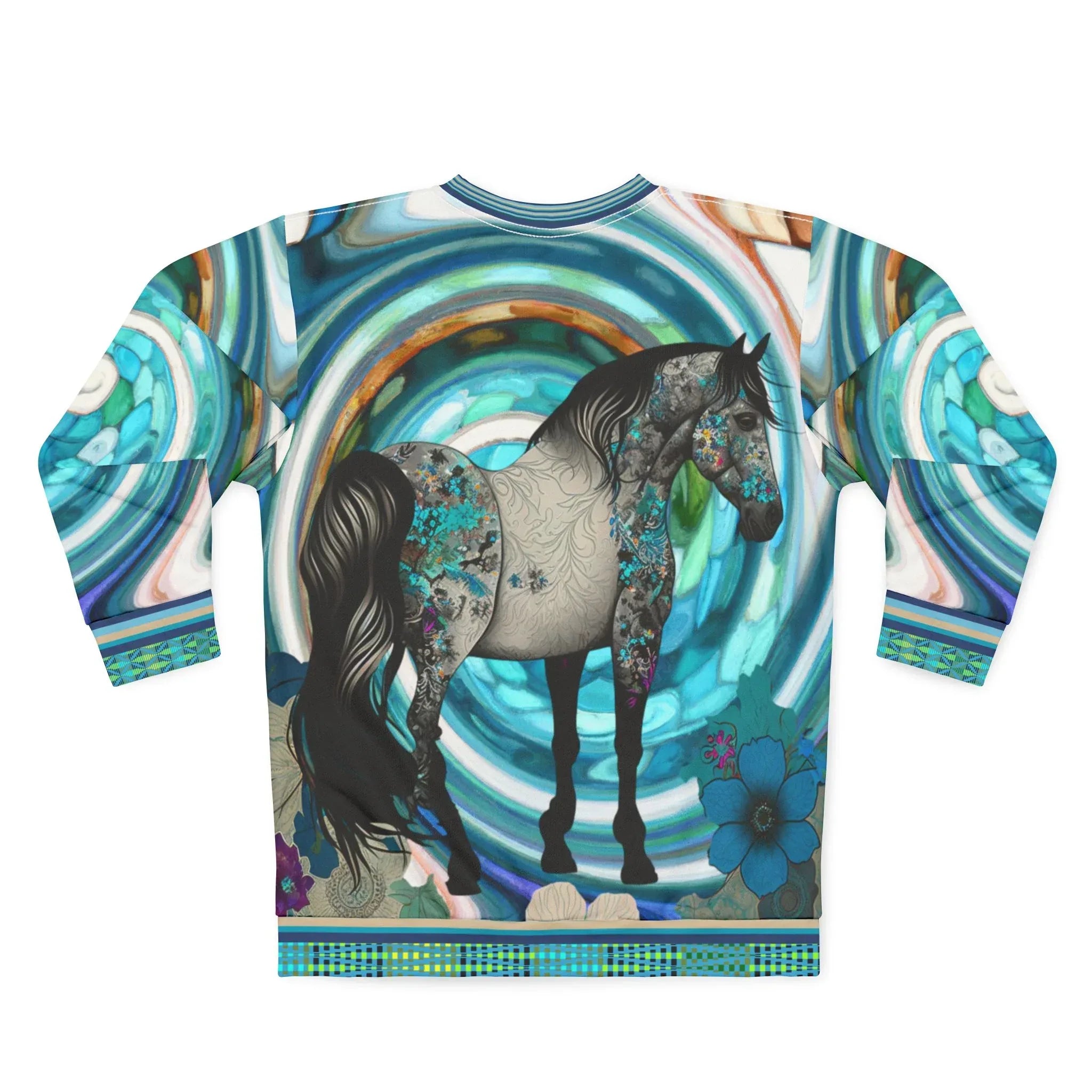 My Beautiful Belle in Colorful Tattoo Design Unisex Sweatshirt (Gold Label)