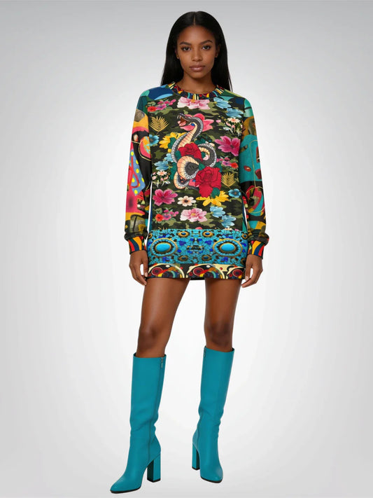 My Floral Camo Paradise - Year of the Snake Unisex Sweatshirt (Gold Label)