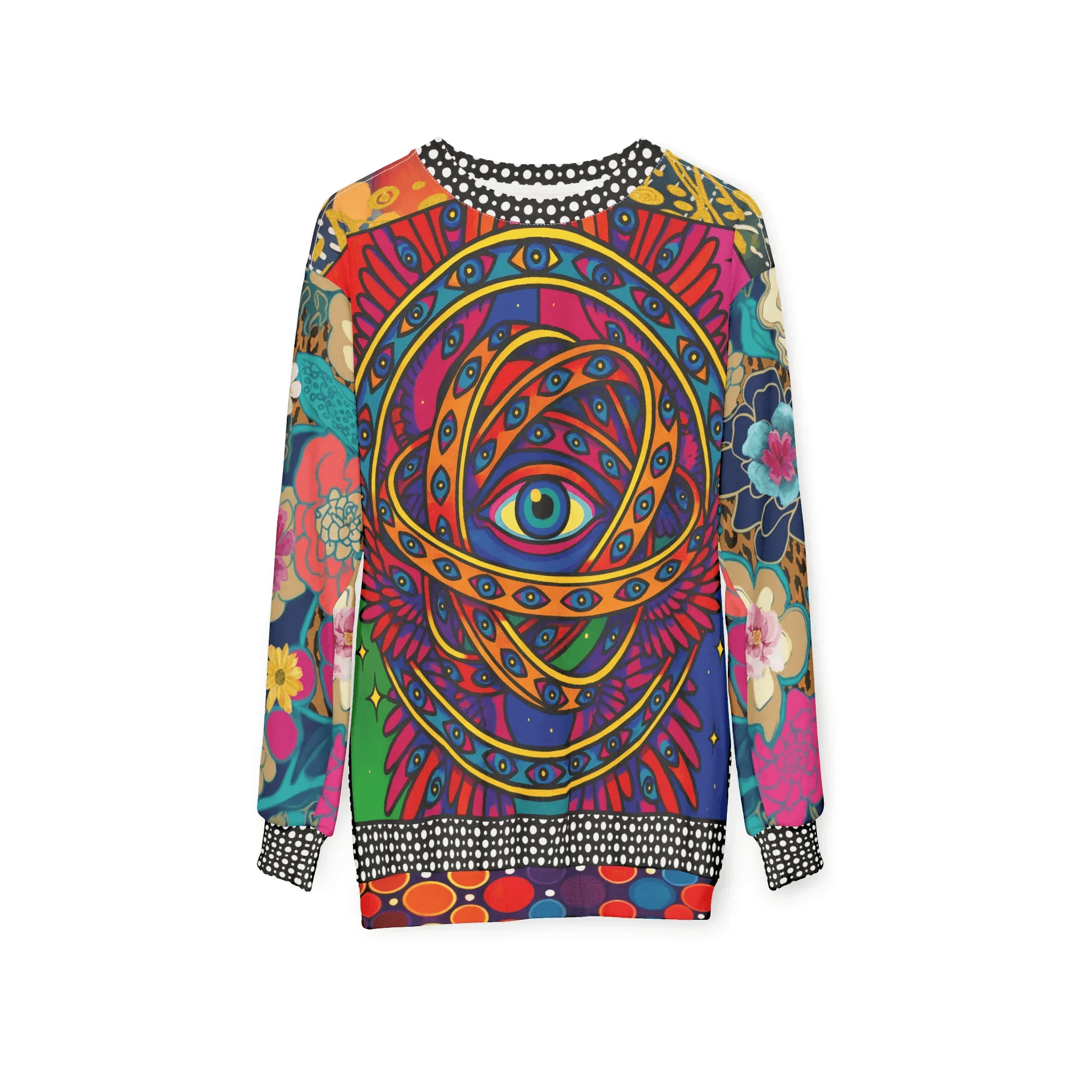 My Friend the Ophanim - Angel in Pop Art Unisex Sweatshirt (Gold Label)