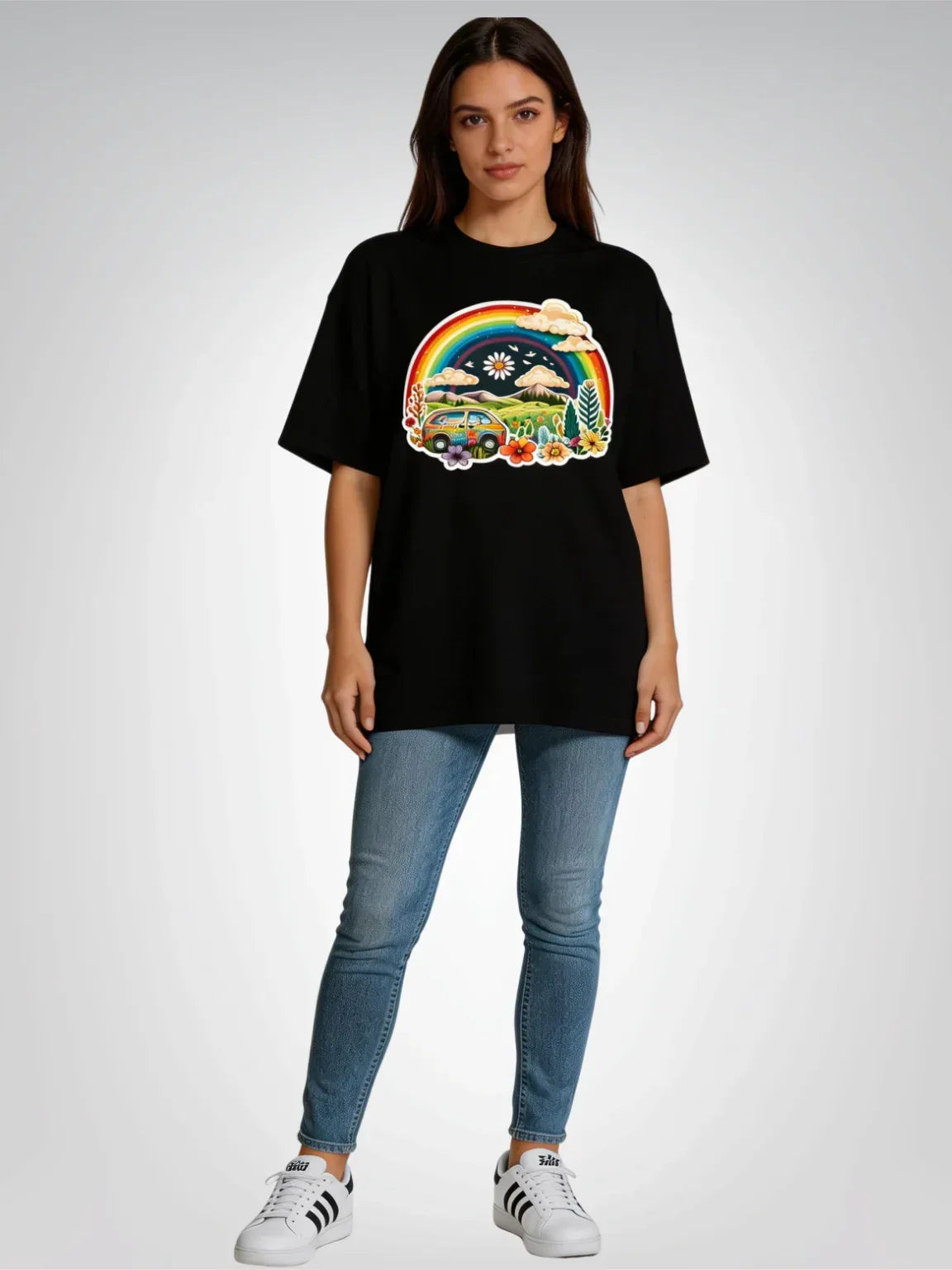 My Hippie Van Life Heavyweight Unisex Tee