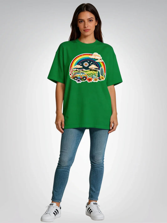 My Hippie Van Life Heavyweight Unisex Tee