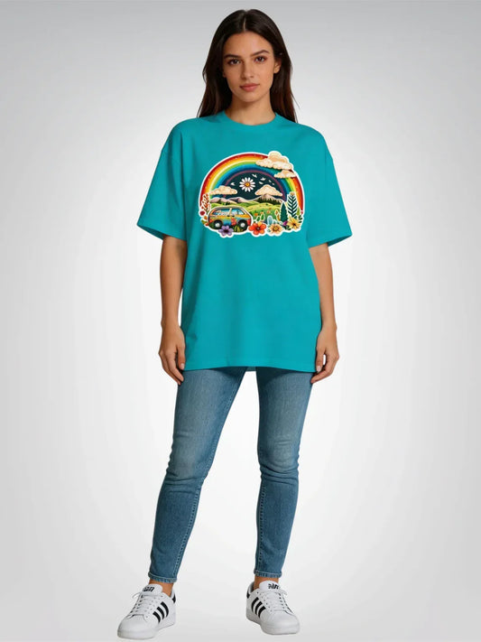 My Hippie Van Life Heavyweight Unisex Tee