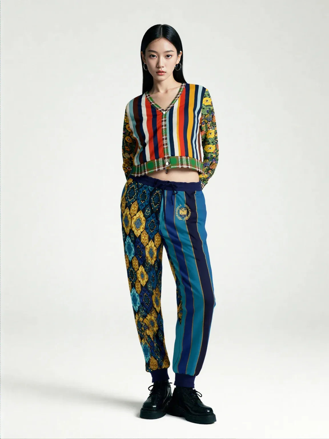 Rear Admiral Baroque Rugby Stripe Eco-Poly Unisex Joggers