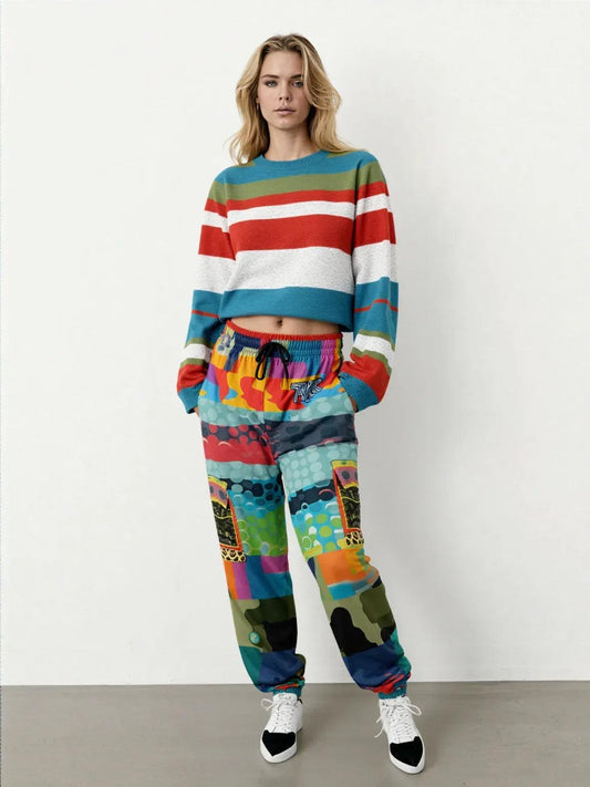 Jamaica Lies in Paradise Eco-Poly Unisex Cargo Joggers
