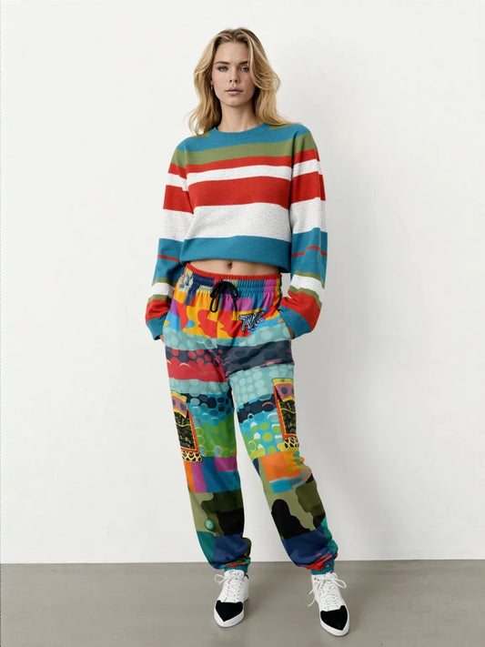 Jamaica Lies in Paradise Eco-Poly Unisex Cargo Joggers