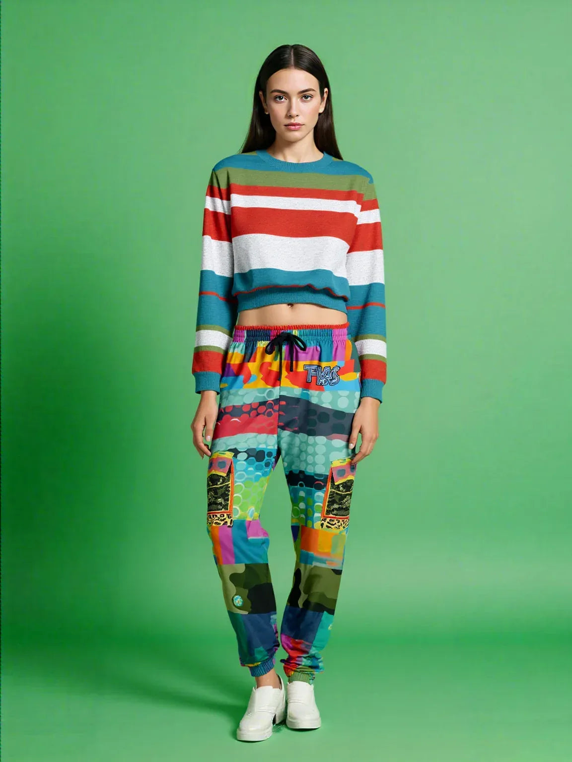 Jamaica Lies in Paradise Eco-Poly Unisex Cargo Joggers