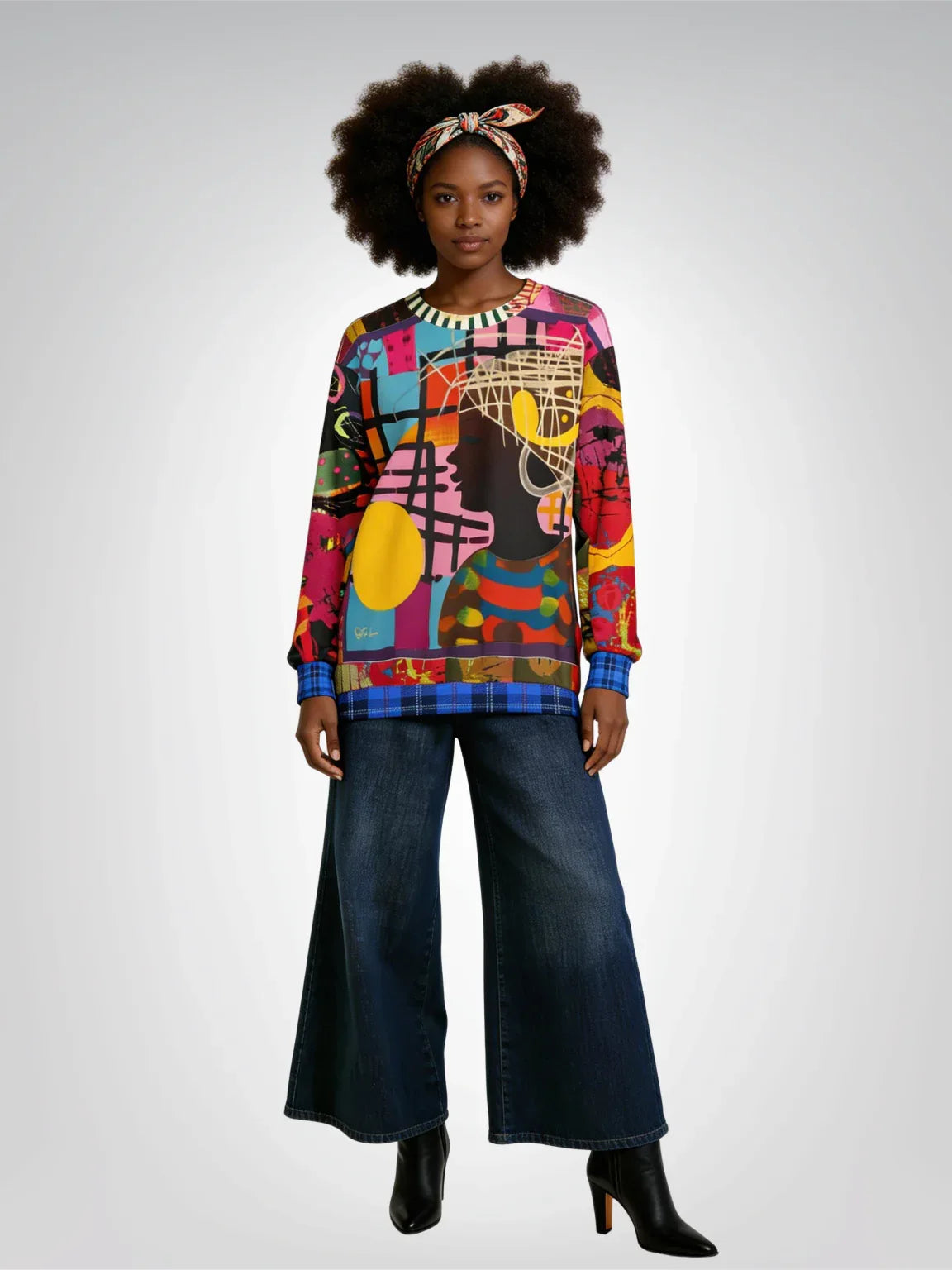 On My Way to the Market - Straight Outta Africa Collection - Unisex Sweatshirt (Gold Label)